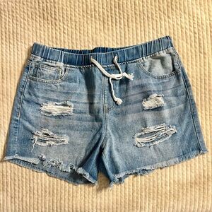 YMI Denim Distressed Women Shorts XL